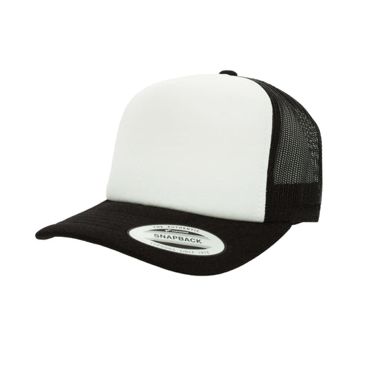 6700-BWB VZ Trucker Black & White Cap Adjustable Fit