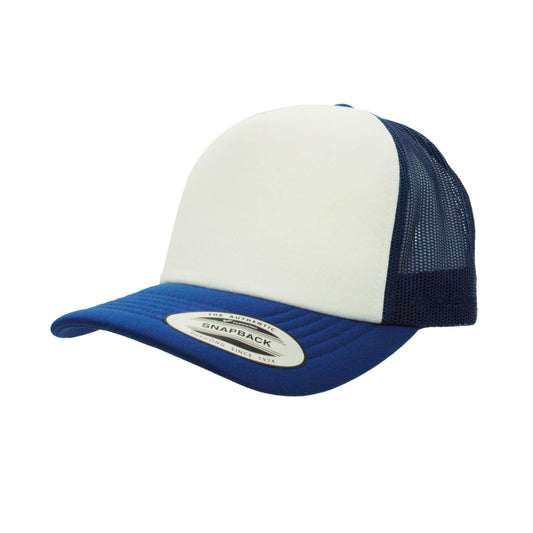6700-RWHR VZ Trucker Royal Blue & White Cap Adjustable Fit