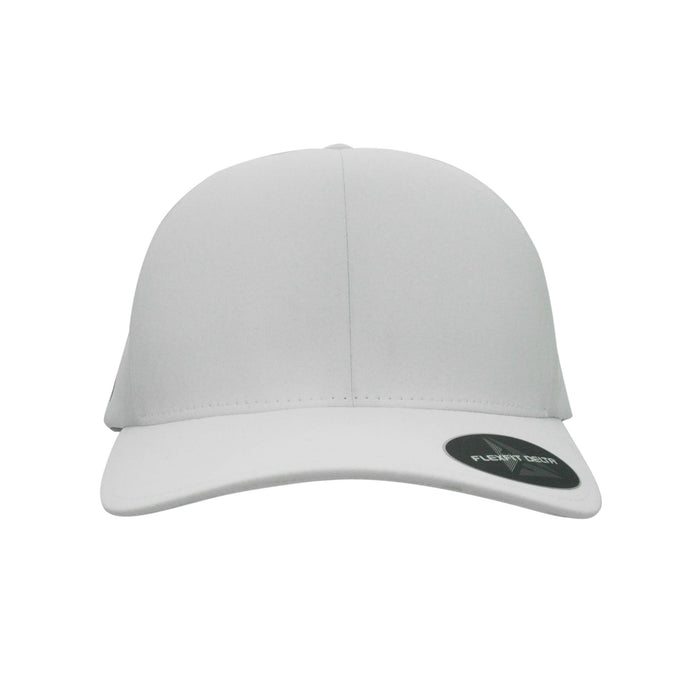 DELTA-ADJ-WHT Stylish Delta White Cap with Adjustable Fit