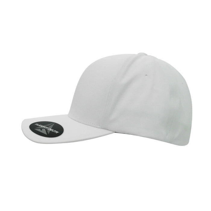 DELTA-ADJ-WHT Stylish Delta White Cap with Adjustable Fit