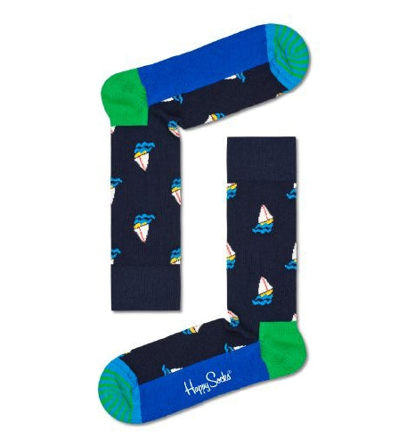 Happy Socks 4-Pack Navy Socks Gift Set (41-46)