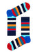 Happy Socks Funky Multi Colour Adult Stripe Socks Size (41-46)