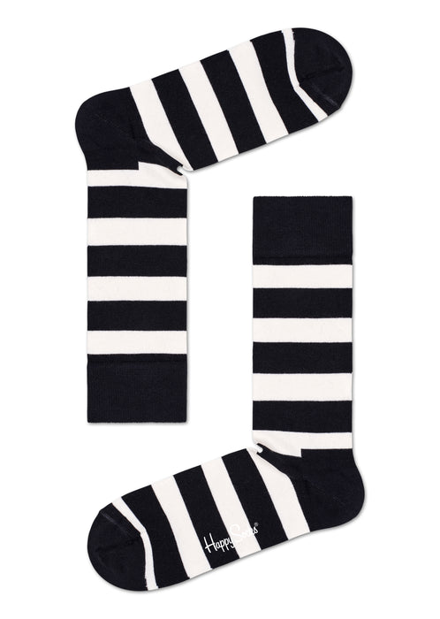 4-Pack Classic Black And White Socks Gift Set Adult Size