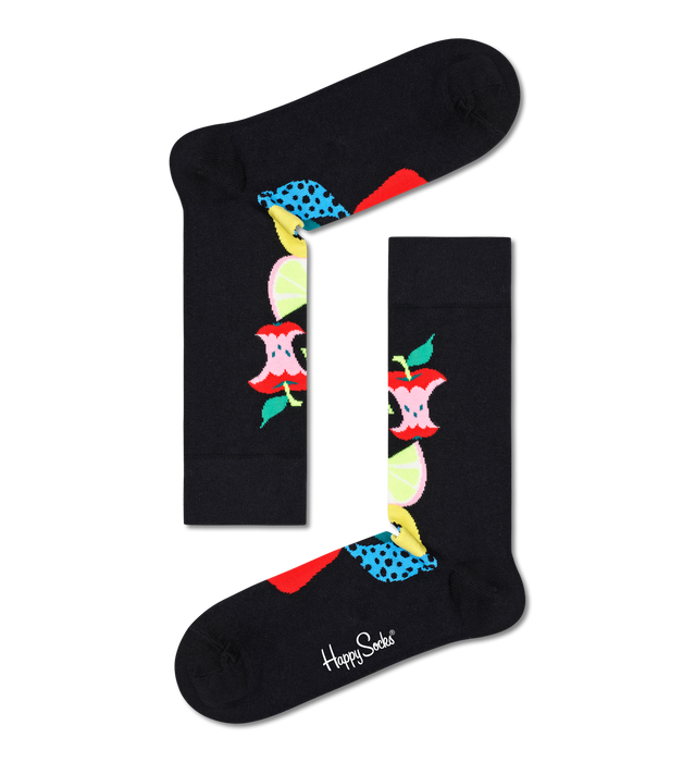 3-Pack Fruits Socks Gift Set Adult Size (41-46)