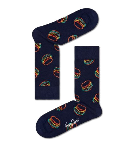 4-Pack Navy Socks Gift Set Adult Size (41-46)